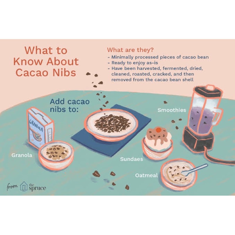 super-food-cacao-nibs-คาเคานิบส์-100-จากเมล็ดโกโก้ธรรมชาติ