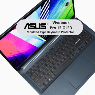 แผ่นซิลิโคนป้องกันคีย์บอร์ด สําหรับ ASUS Vivobook Pro 15 OLED M3500Q K3500P