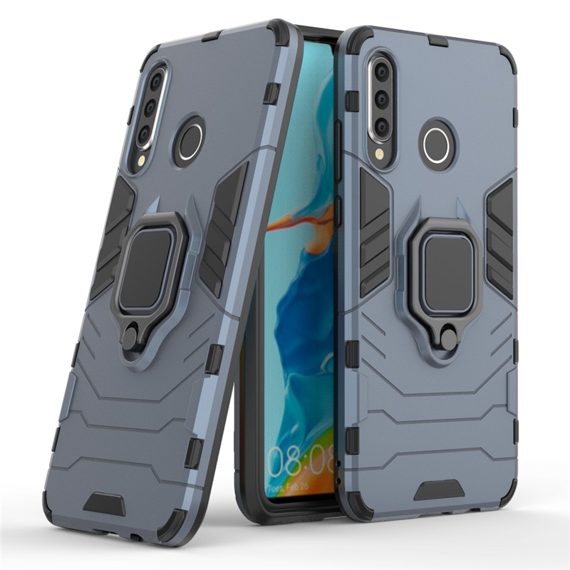 เคส-huawei-p30-lite-ฮาร์ดเคสกันกระแทกเคสโทรศัพท์-hybrid-armor-shockproof-ring-phone-case-huawei-p30lite-cover-stand
