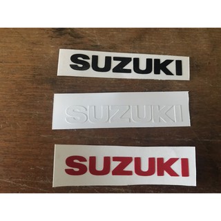 สติ๊กเกอร์แป๊ะรถบังคับ WPL D12 Sticker wpl d-12 WPL D12 LOGO SUZUKI