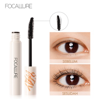 สินค้า FOCALLURE มาสคาร่า ดัดขนตา ช่วยให้ขนหนา ดำ ยาว กันน้ำ สำหรับแต่งหน้า