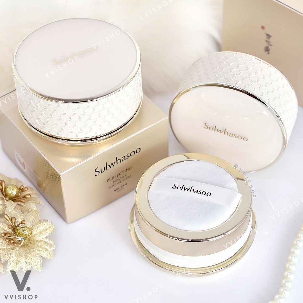 แบ่งขายแป้งฝุ่นสุดหรูทุกสี-sulwhasoo-perfecting-powder