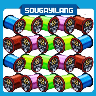 สินค้า Sougayilang สายตกปลา 500M สายตกปลาไนลอนโปร่งใส Fluorocarbon Fishing Tackle รอกตกปลาคาร์พ Line