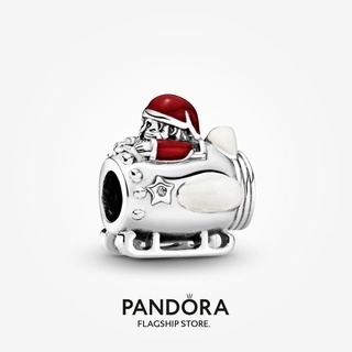 Pandora จี้รูปจรวดซานต้า ของขวัญวันเกิด สําหรับสุภาพสตรี p825