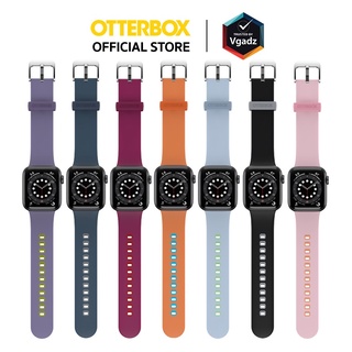 Otterbox สายนาฬิกาข้อมือซิลิโคน กันกระแทก สําหรับ Apple Watch 4 5 6 7 SE Generation 38 40 41 42 44 45 มม.