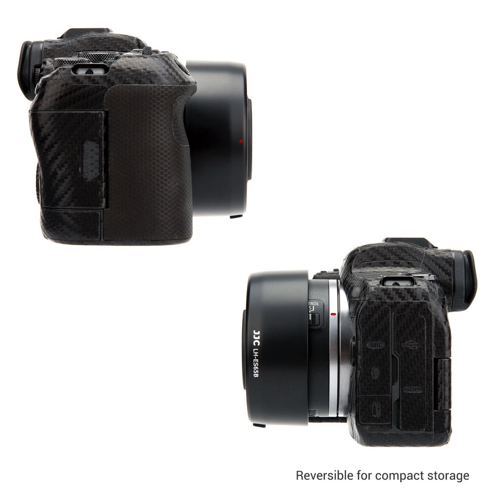 รูปภาพรายละเอียดของ JJC ES-65B เลนส์ฮูดเฉพาะสำหรับเลนส์ Canon RF 50mm f/1.8 STM เปลี่ยนเลนส์ฮูด Canon ES-65B