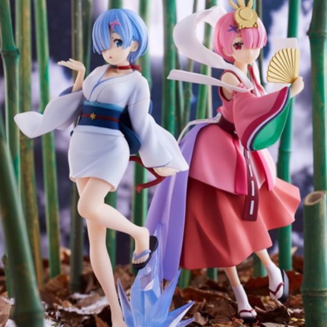 ของแท้ 100 Furyu Figure ReZero Rem ,Ram Shopee Thailand