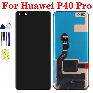 For Huawei P40 Pro ELS-NX9 ELS-N04 LCD Display Matrix Module Monitor P40 Pro LCD Touch Screen Digitizer Sensor Glass Ass