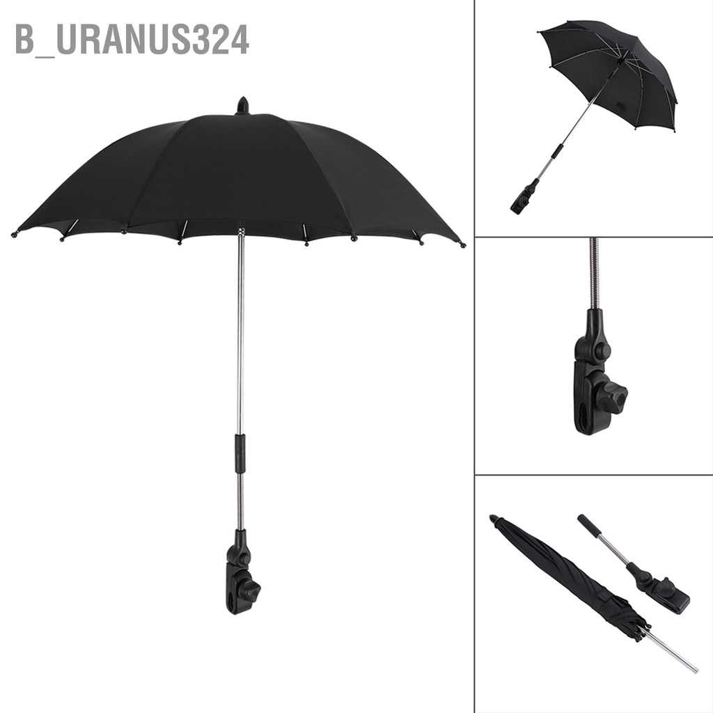 b-uranus324-baby-stroller-wheelchair-pushchair-pram-uv-rays-sun-rain-parasol-umbrella-clip