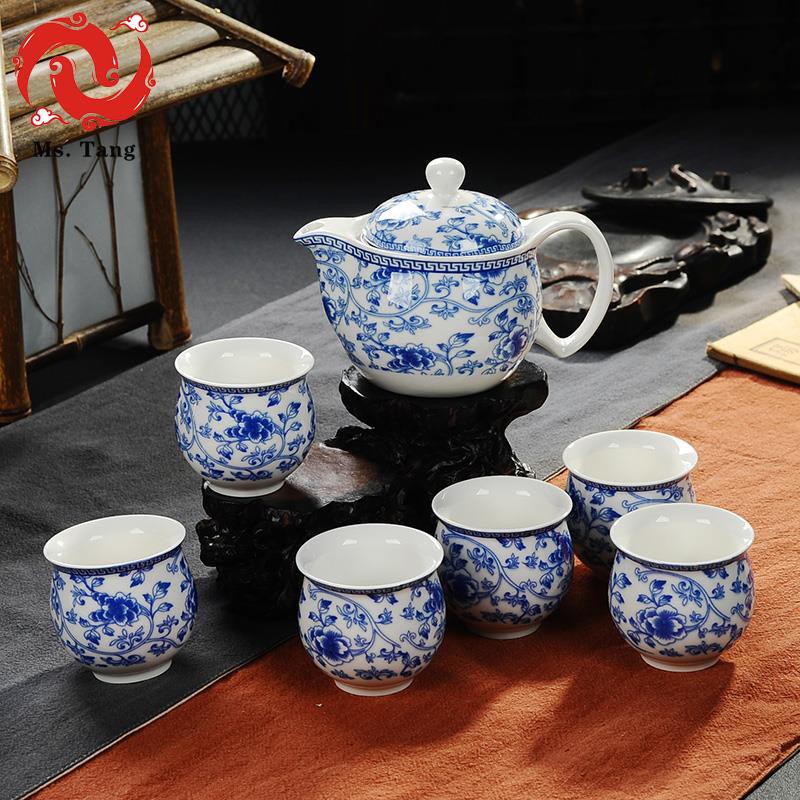 ชุดชาดูดี-ชุดชาร้อน-กาชาเซรามิค-ถ้วย6ใบ-กาน้ำชา1ใบ-กา-แก้ว-ถ้วยชาสร้างสรรค์-แก้วน้ำชา