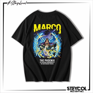 เสื้อยืดผู้ Steycol | เสื้อยืด พิมพ์ลายการ์ตูน Marco The Phonix S-5XL