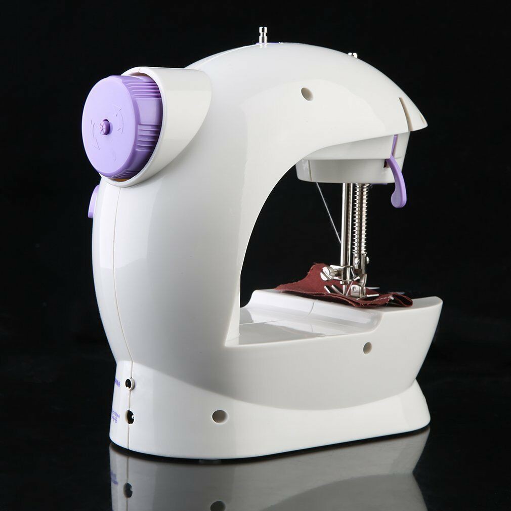 ภาพสินค้าMini Sewing Machine จักรเย็บผ้าขนาดเล็ก จักรเย็บผ้า จักรเย็บผ้าไฟฟ้า (สีม่วง) จากร้าน mingfeng_li บน Shopee ภาพที่ 4