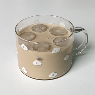 [Pre-order] skyfolio — Cloud Cereal Mug white (550 ml) แก้วน้ำ