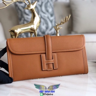 hermes Epsom Jige 29 clutch multislots cardholder coin pouch long wallet purse handmade stich