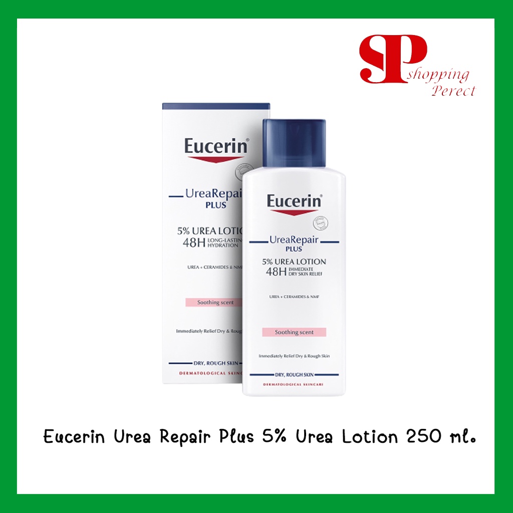 Eucerin UreaRepair Plus 5% Urea Lotion 48H Long-Lasting Hydration 250 ...