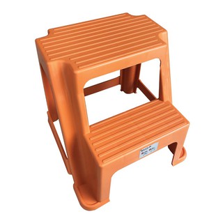 STEP STOOL MATALL MINI 2-STEP ORANGE บันไดทางเดียว 2 ขั้น  MINI สีส้ม บันไดสเต็ป บันได เครื่องมือช่างและฮาร์ดแวร์ STEP S