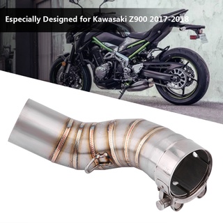 Aries306 อุปกรณ์เชื่อมต่อท่อไอเสียรถจักรยานยนต์ สําหรับ Kawasaki Z900 2017-2018