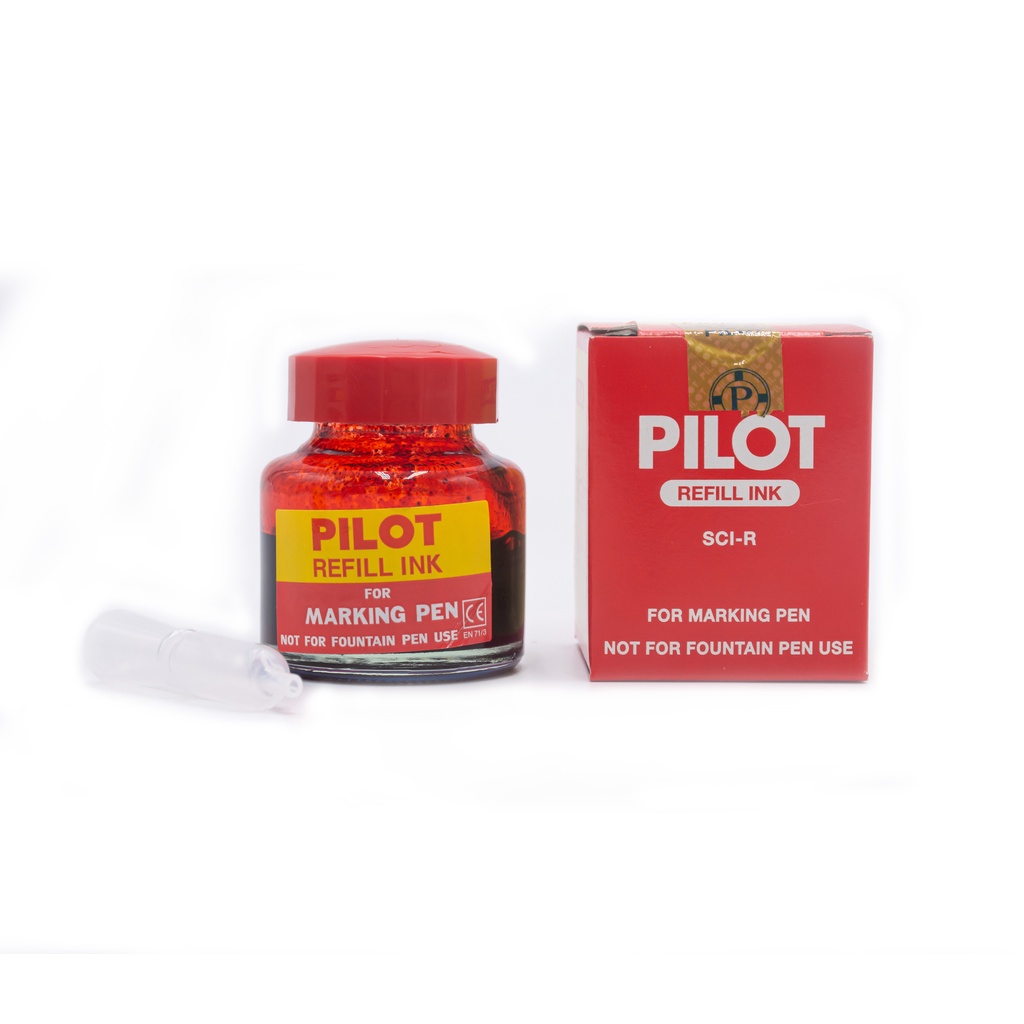 ขวดหมึก-pilot-สำหรับเติมปากกาเคมี-เน้นข้อความ-ขวดละ-30cc-หมึกเติม-หมึกเติมปากกา-หมึกเคมี-มี-3-สีให้เลือก