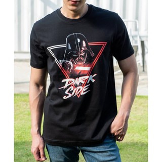 เสื้อยืดสีขาวเสื้อยืดสตาร์วอร์ส STAR WARS / Darth Vader-9289-BL