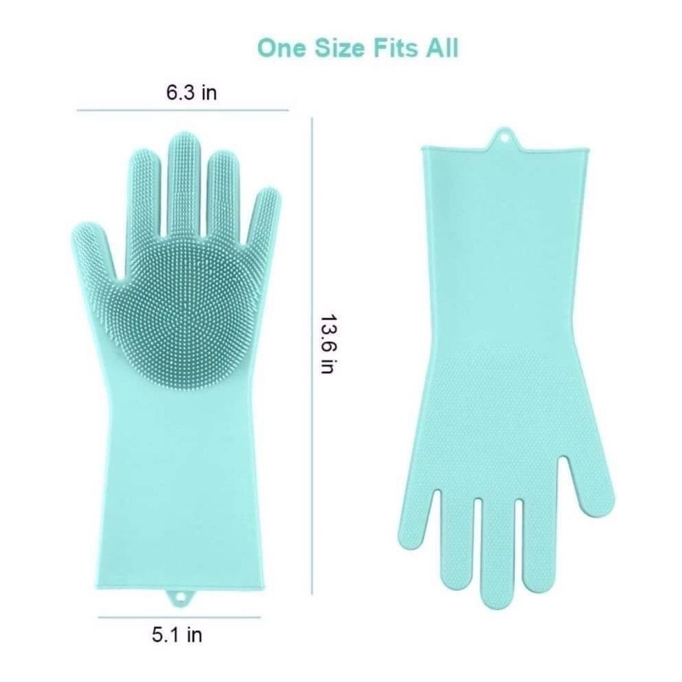 magic-silicone-dishwashing-gloves-ถุงมือซิลิโคนมหัศจรรย์สารพัดประโยชน์