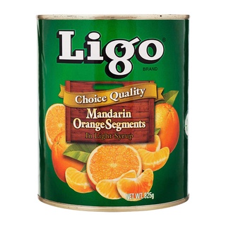 Ligo Mandarin Orange Segments In Light Syrup (825 กรัม) ลิโก้ ส้มแมนดารินในน้ำเชื่อม