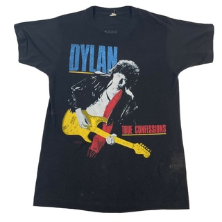 เสื้อยืดวงดนตรีขายดี เสื้อยืดลําลอง แขนสั้น พิมพ์ลาย Bob Dylan Tom Petty Heartbreakers True Confession Tour 1986 Band OI