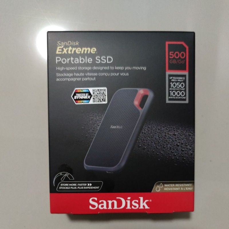 SanDisk EXTREME PORTABLE SSD 250 500 GB 550MB s 500MB s 0 Shopee Thailand