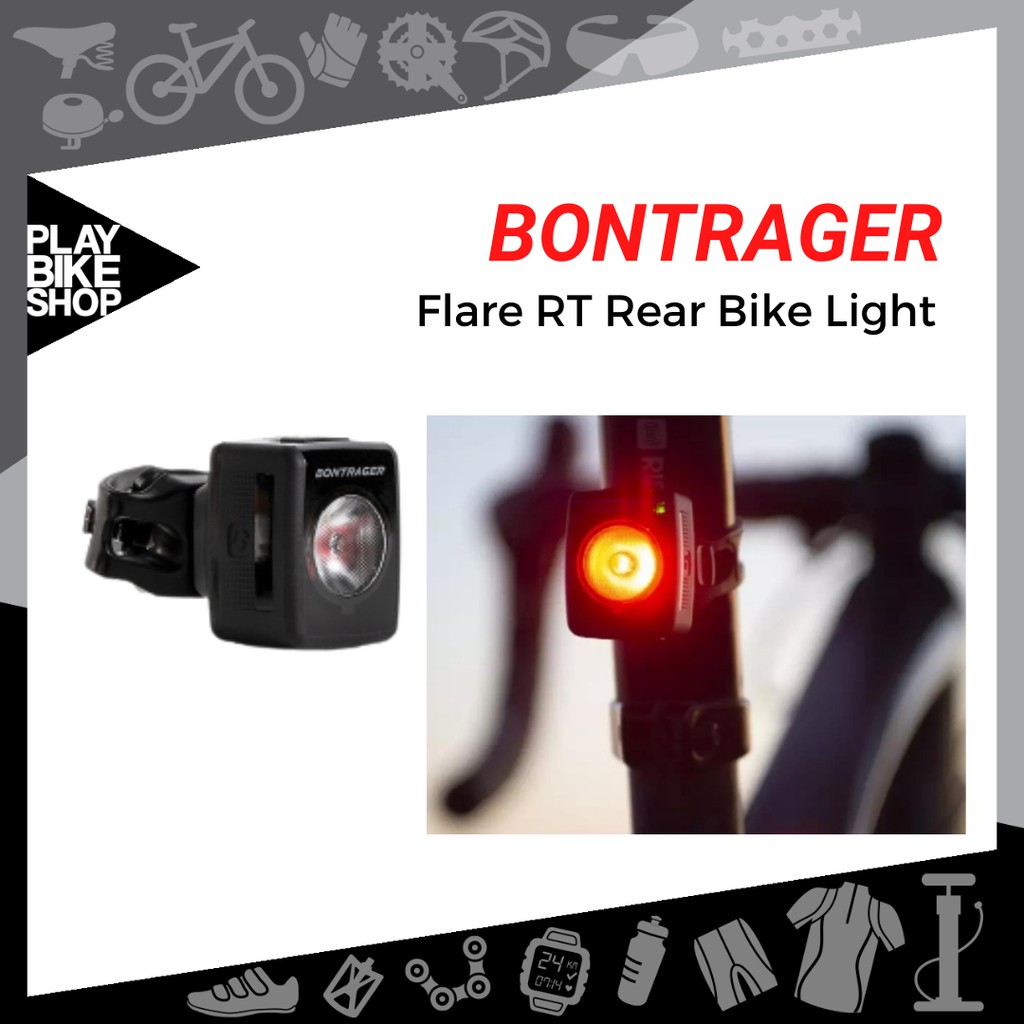 ไฟท้าย Bontrager Flare RT Rear Bike Light Shopee Thailand