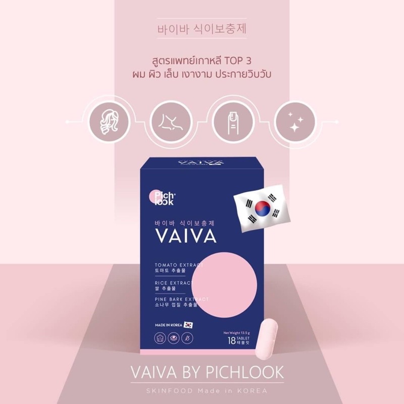 vaiva-by-pichlook-คือ-อาหารผิว-มีสารสกัดพิเศษ-1-เดียวในไทย