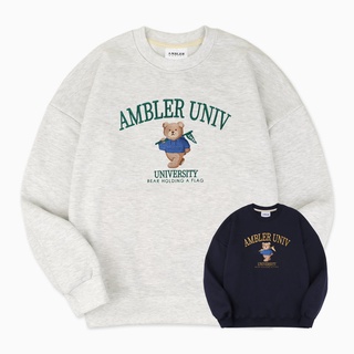สินค้า [Ambler] UNISEX - Over fit Sweatshirt \' UNIVERSITY \'