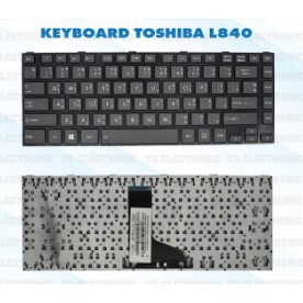 Tastiera US Laptop per Toshiba Satelle L800 L800D L805 L830 L835 L840 L845 P840 P845 C800 C840 C845 M800 M805 M840  7