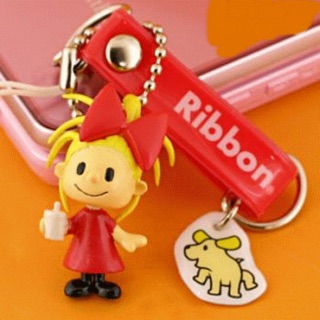 แท้ 100% จากญี่ปุ่น พวงกุญแจ Citron 100th Years Anniversary Ribbon-Chan Cell Phone Charm