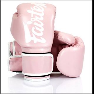 สินค้า นวมชกมวย Fairtex BGV14 สีใหม่!! Baby Pink