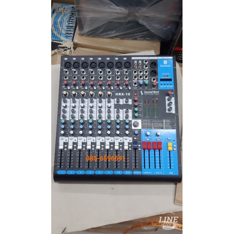 MIXERSOUNDBEST HRX10 เอฟเฟกแท้ USB บูธูท คอมเพรสเซอ Shopee Thailand
