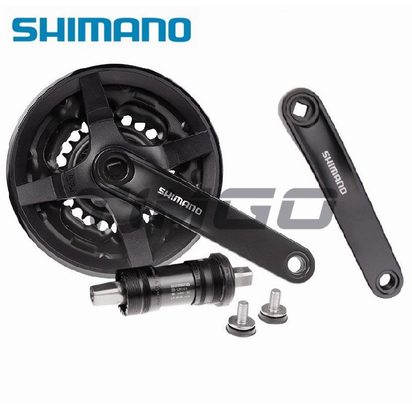 Shimano Tourney FC-TY301 ข้อเหวี่ยง ทรงสี่เหลี่ยม ความเร็ว 6 7 8 ระดับ ...