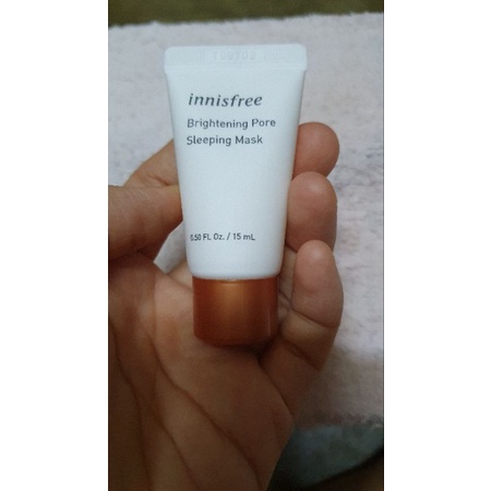 Innisfree Brightening Pore Sleeping Mask 15 ml. ขนาดทดลอง แท้100% ส่ง ...