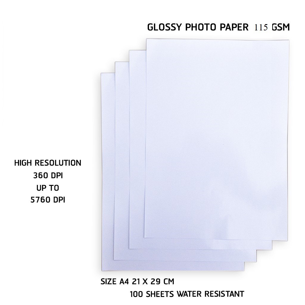 ภาพสินค้าMelon Glossy Photo Paper 115G A4 (100 แผ่น) กระดาษโฟโต้115แกรม จากร้าน it.2u บน Shopee ภาพที่ 3
