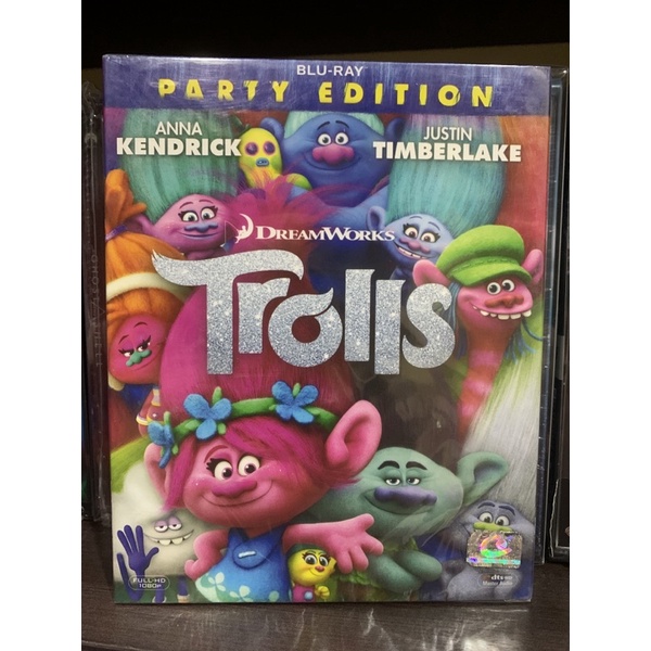 มือ-1-blu-ray-แท้-เรื่อง-trolls-เสียงไทย-บรรยายไทย