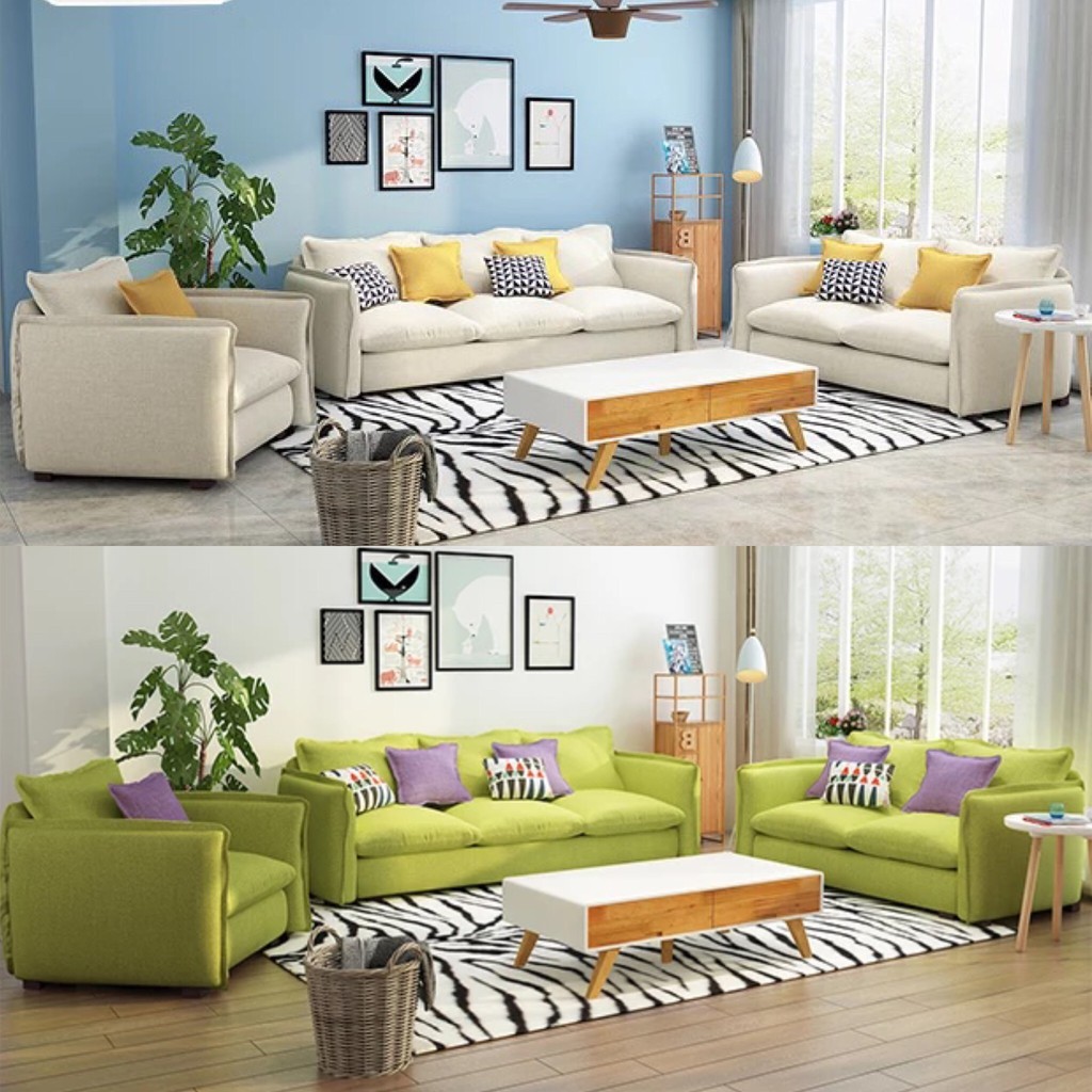 Pillow Sofa โซฟา เดย์เบด เลือกสี สั่งขนาดได้ (โรงงานซิกม่า)