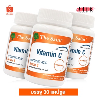 [3 กระปุก] The Saint Vitamin C เดอะ เซนต์ วิตามินซี [30 แคปซูล] วิตามิน ซี เข้มข้น