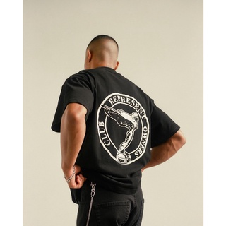 เสื้อยืดแขนสั้นลําลอง ทรงหลวม พิมพ์ลายตัวอักษร FOG สไตล์ยุโรป และอเมริกา แฟชั่นเรโทร สําหรับคู่รัก