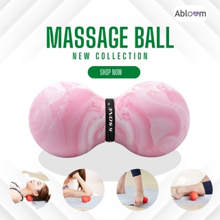 สินค้า ลูกบอลนวด คลายกล้ามเนื้อ ทรงถั่ว นวดคลายจุด Peanut Rubber Massage Ball, Lacrosse Ball for Trigger Point Therapy