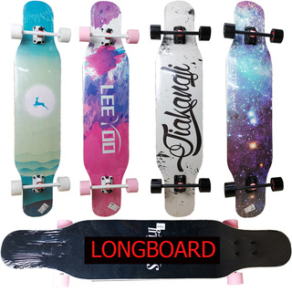 ANDATOY สเก็ตบอร์ด ลองบอร์ด LONGBOARD Skatebord ล้อสเก็ตPU คละสี HT21-59