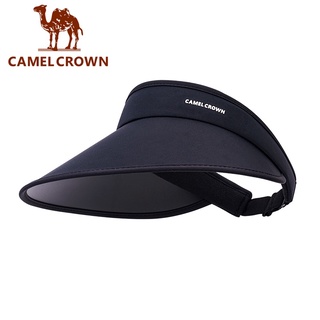 CAMEL CROWN หมวกเทนนิส กันแดด ป้องกันรังสียูวี เหมาะกับเดินชายหาด แฟชั่นฤดูร้อน สําหรับผู้หญิง