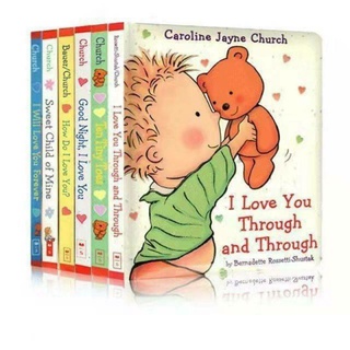 หนังสือเด็ก กระดาษแข็งทั้งเล่ม Caroline Jeyne Church Book Set 2WinBookToys