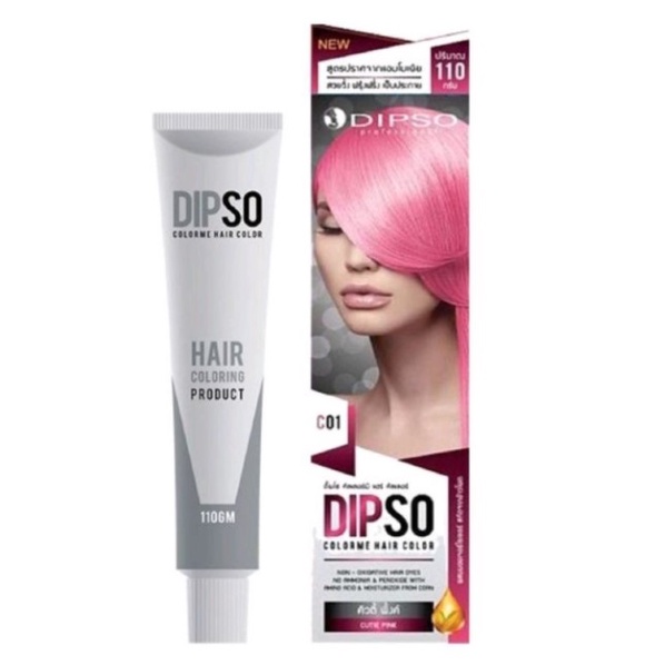 ส่งไว-ดิ๊พโซ่-คัลเลอร์มี-แฮร์-คัลเลอร์-สีพาสเทล-สูตรปราศจากแอมโมเนีย-110-กรัม