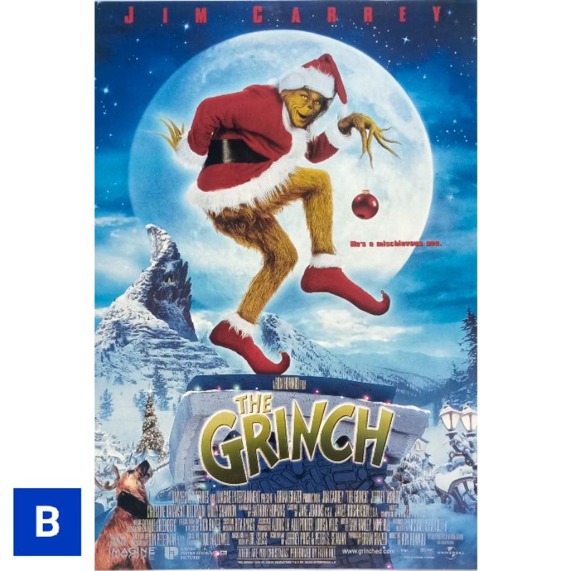แฮนด์บิล-how-the-grinch-stole-christmas-2000-handbill-ใบปิดหนัง-มี-10-แบบให้สะสมจ้า