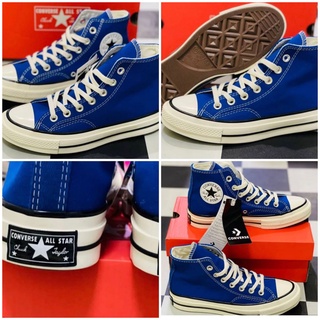 รองเท้าผ้าใบ รองเท้าผ้าแฟชั่น  Converse Firsting Repro 1970 Repro Hi-top (สีน้ำเงิน) ไซส์ 36-ไซส์40 มีประกันสินค้า