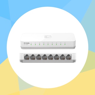 ตัวเพิ่มพอร์ต LAN Switching Hub D-LINK (DES-1008C) 8 Port (5")