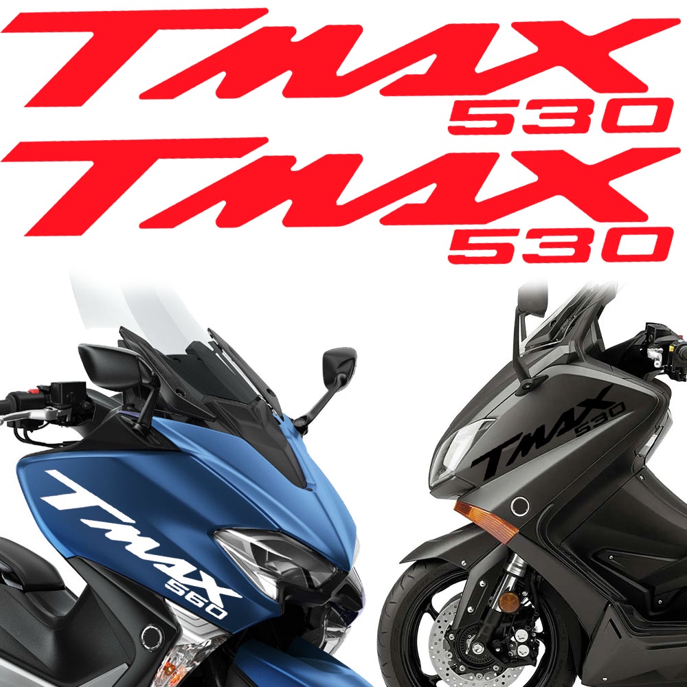 สติกเกอร์สะท้อนแสง-ลายโลโก้-tmax-สําหรับตกแต่งสกูตเตอร์-yamaha-tmax500-xmax530-xmax560-xmax530cc